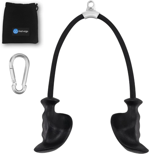 HXD-ERGO Tricep Rope with Ergonomic Handles