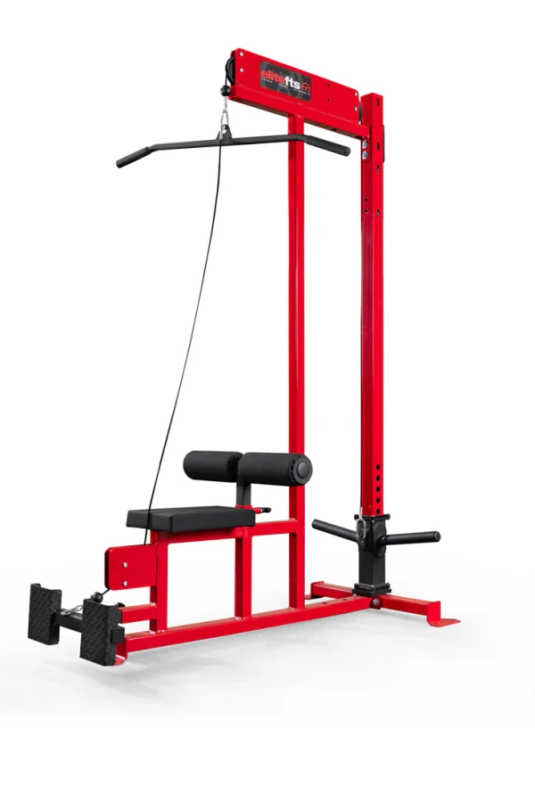Lat Pull Down with Low Row Foot Plate