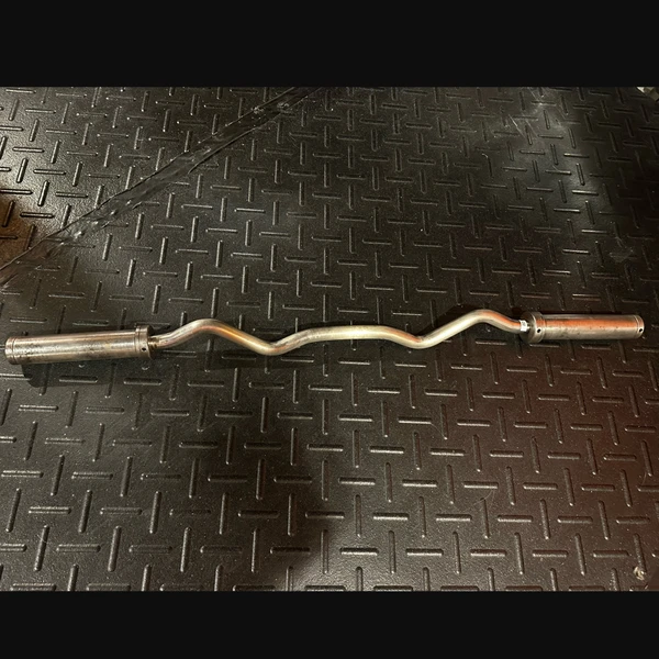 York Vintage Split Sleeve Curl Bar