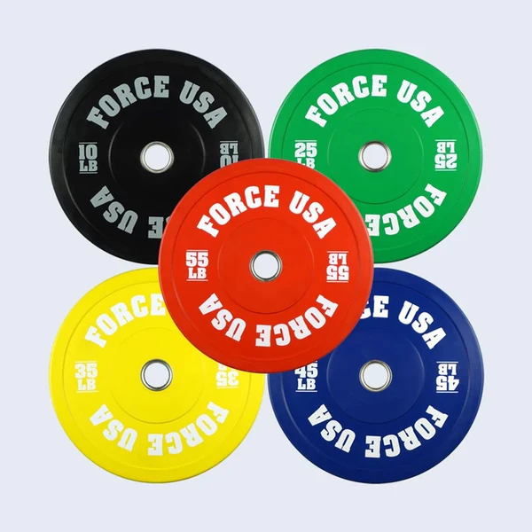 Pro Grade Colored Bumper Plates (LBS)
