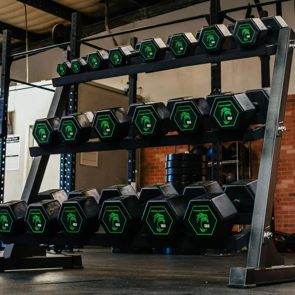 Silverback Rubber Coated Dumbbells