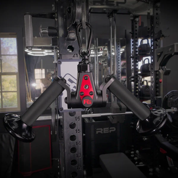 Tricep Pressdown Attachment, Rotating and Fixed