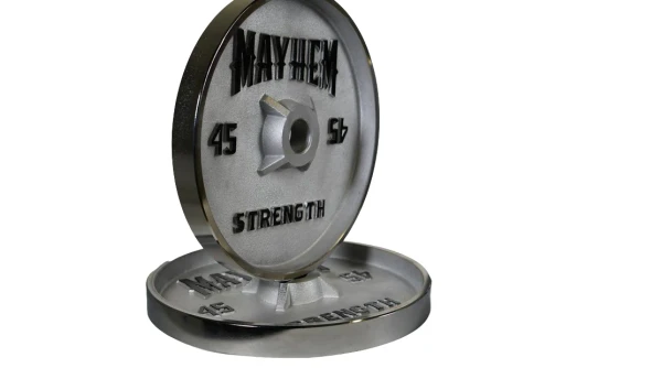 Chrome Deep Dish Iron Plates