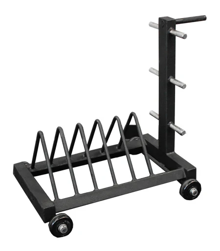 Bumper Plate Rack with Wheels 6 Plate Signature Series