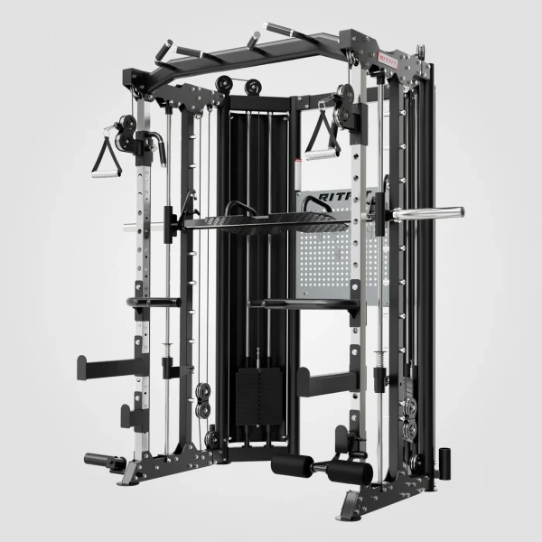 BPC06 All-In-One Smith Machine with 286LB Weight Stacks