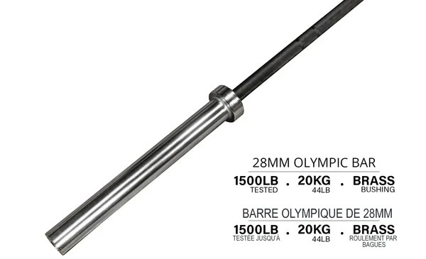 Northern Lights Black Oxide Olympic Bar