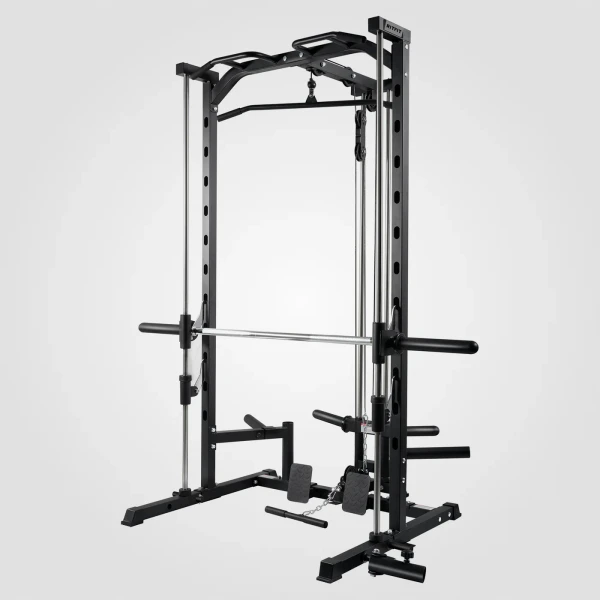 PSR05 2.0 Multifunctional Smith Machine Power Rack with LAT-Pull Down System