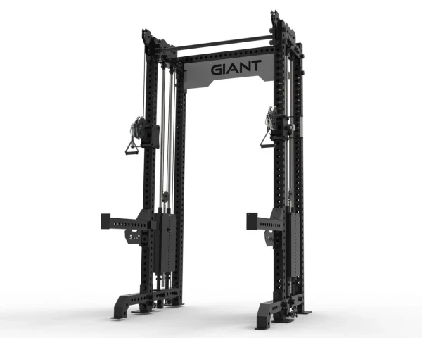 Giant BD3X Axis 4-Post - Half Rack Functional Trainer Bundle