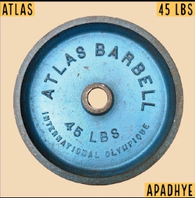 Atlas Barbell Vintage Weight Plates