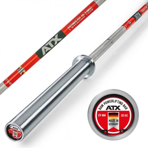 ATX XTP Powerlifting Bar- Type 400-433 Long load Sleeve
