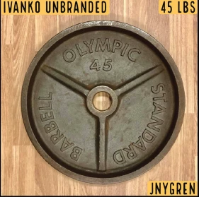 Ivanko Unbranded Vintage Weight Plates