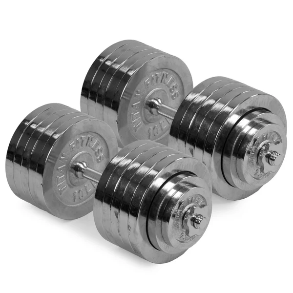 Adjustable Chrome Dumbbells
