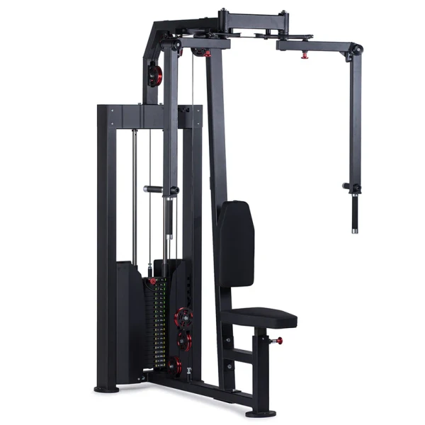 Selectorized Pec Fly and Reverse Delt Machine