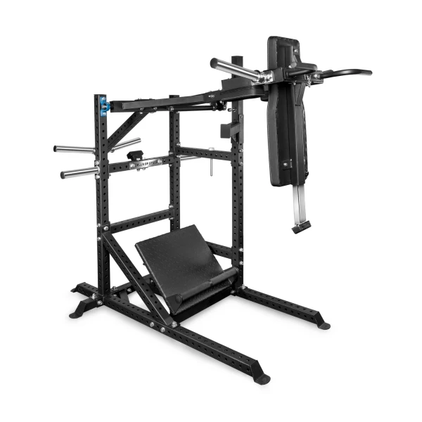 Pandemonium Squat – 3-in-1 Pendulum Squat / Calf Press / Viking Press Machine