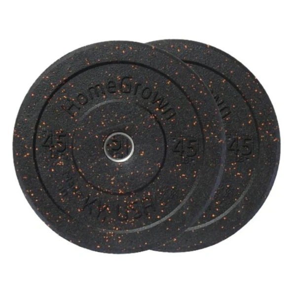 Homegrown Lifting hyper thin bumper plates