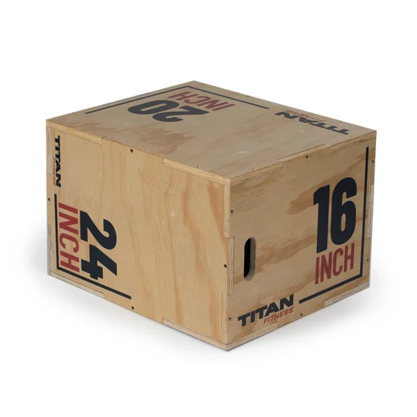 Medium 3-in-1 Wooden Plyo Box