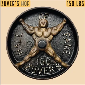 Zuvers Deep Dish Vintage Weight Plates