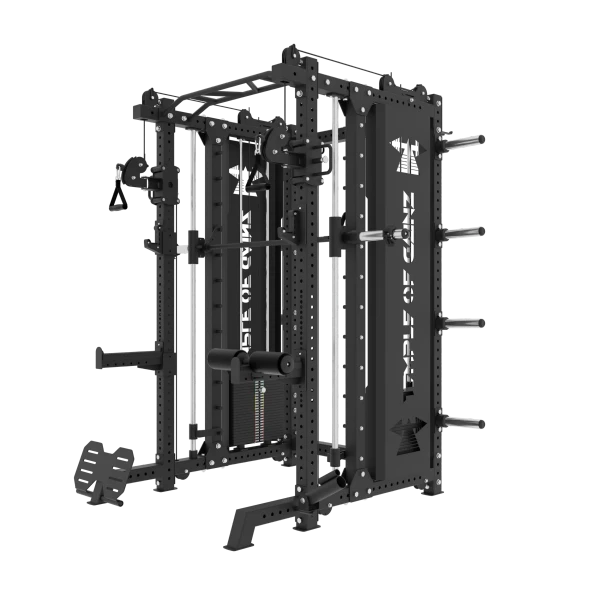 All-In-One Power Rack + Functional Trainer + Smith Machine Version 2