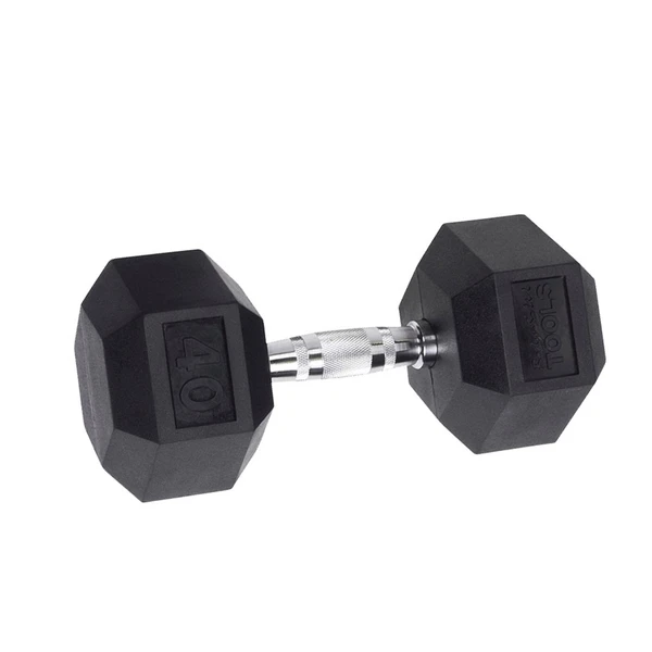 Body-Solid SDR Rubber Hex Dumbbells