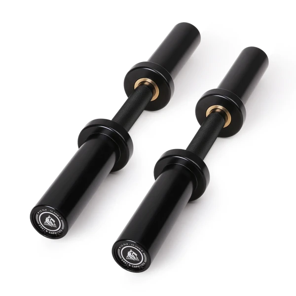 Loadable Dumbbell Bar Set – 16”/20” Olympic Handles