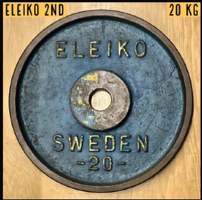 Eleiko Olypic Gen 2nd Vintage Weight Plates