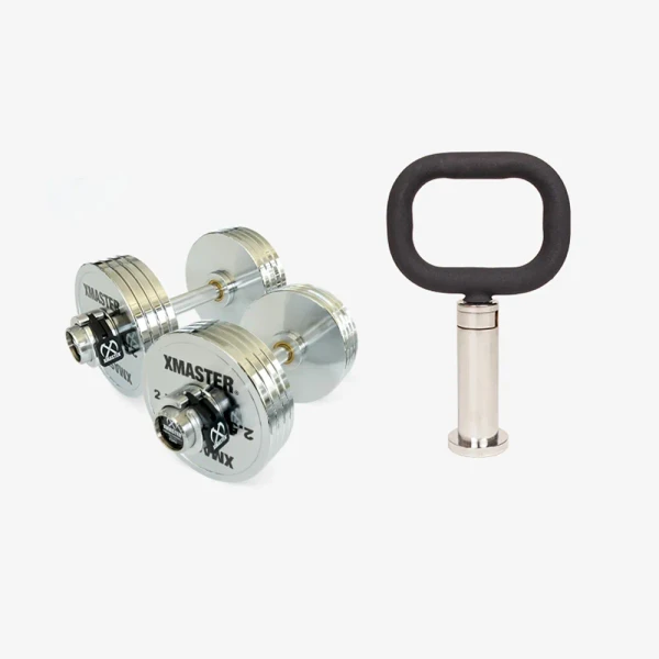 Loadable Dumbbell Kettlebell Set