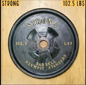 Strong Barbell Vintage Weight Plates