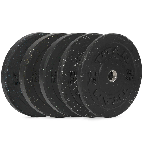 USA Made Crumb Rubber Bumper Plates