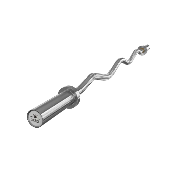 Major Fitness 4ft Olympic EZ Curl Barbell