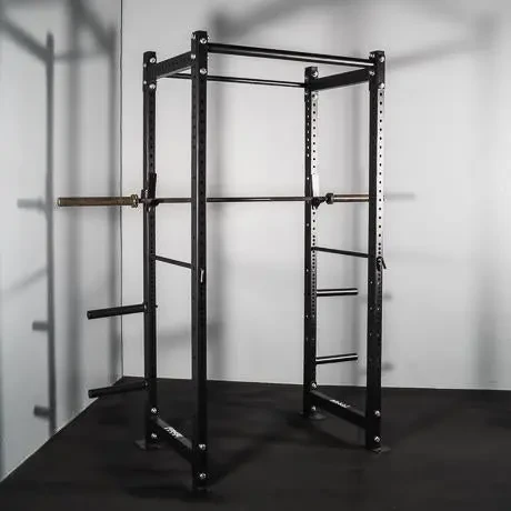 Floor-Mounted Power Squat Cage