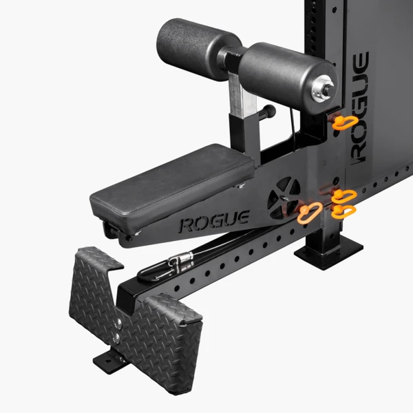 Monster Lite Rack Mount Lat Pulldown Seat + Low Row Kit