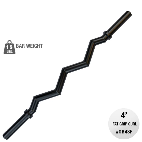 Fat Grip 2" Olympic Curl Bar