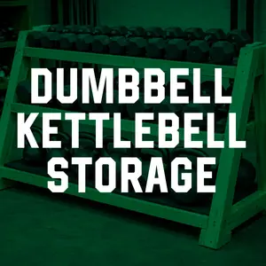 Dumbbell & Kettlebell Storage - Custom/DIY