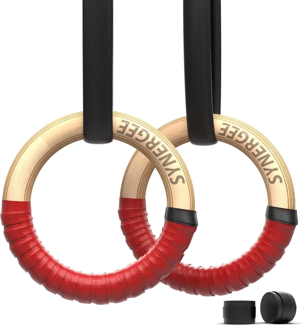 Synergee Wooden Gymnastics Rings