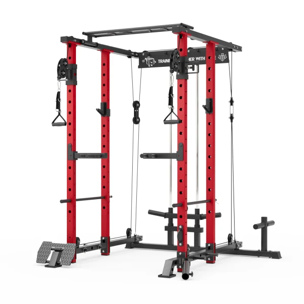 K3 All-In-One Power Rack Functional Trainer