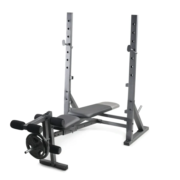 Gold's Gym XR 10.1 Olympic Weight Bench with Weight Storage