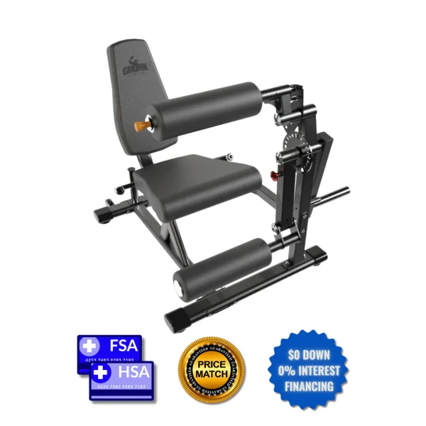 Plate Loaded Leg Extension & Curl Machine | Dual Function