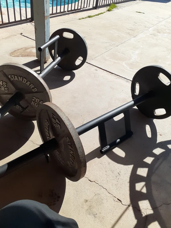 Gorilla Strength Farmers Walk Handles With Collars