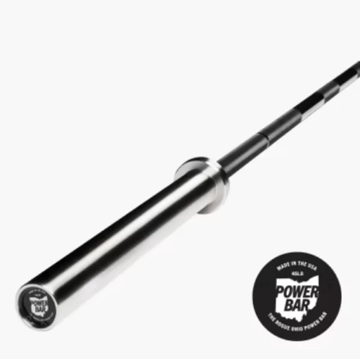Rogue 45LB Ohio Power Bar - Black Zinc