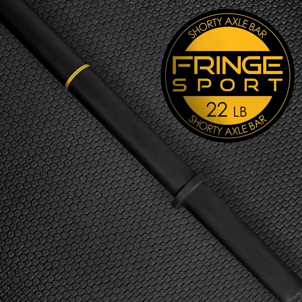 Stubby Axle Barbell - Rackable Shorty Bar