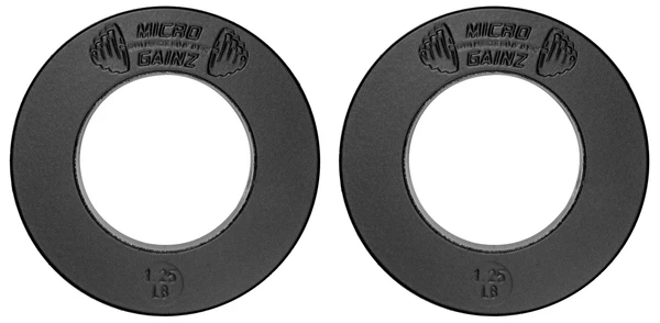 Olympic Size Fractional Weight Plates Pair of 1.25LB Plates