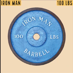 Iron Man Vintage Weight Plates