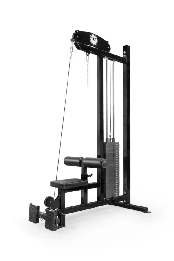 Professional Lat Pulldown with Low Pulley and 300lb Stack