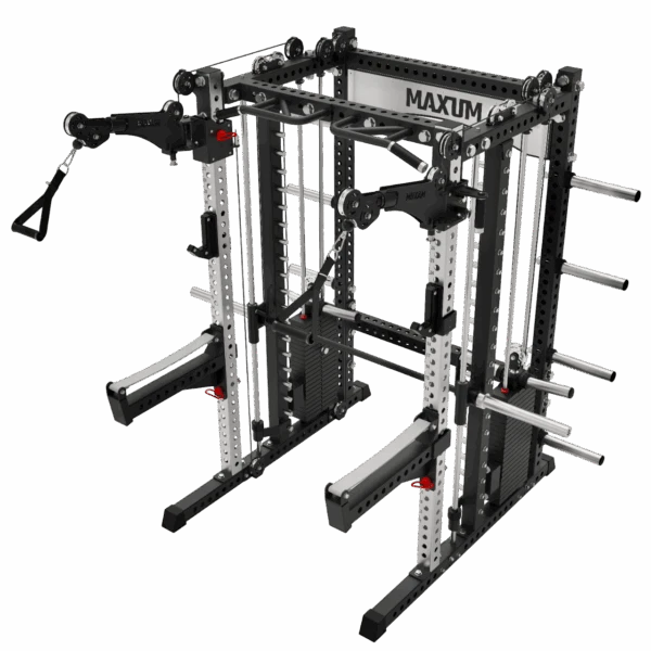 MAXUM X3 Smith Machine Functional Trainer Squat Rack Home Gym