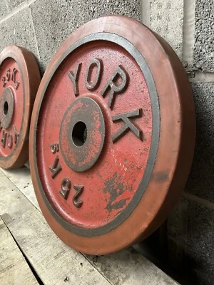 York Vintage Bumper Plates