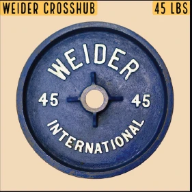 Weider Vintage Weight Plates