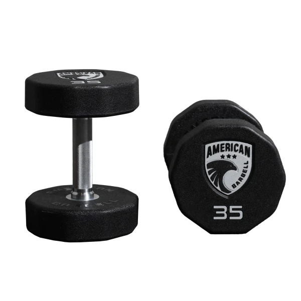 10-Sided Urethane Dumbbells