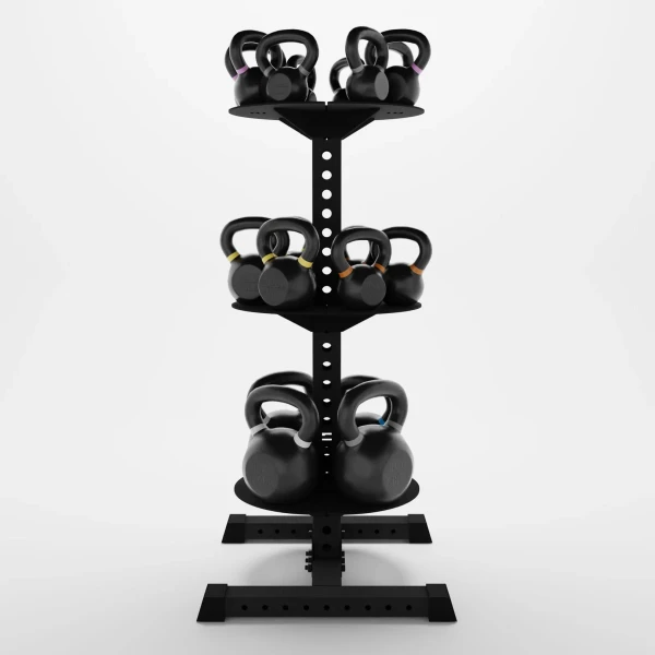 Alpha KB | Vertical Kettlebell Storage Rack