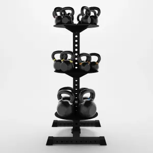 Alpha KB | Vertical Kettlebell Storage Rack