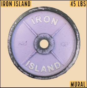 Iron Island Vintage Weight Plates